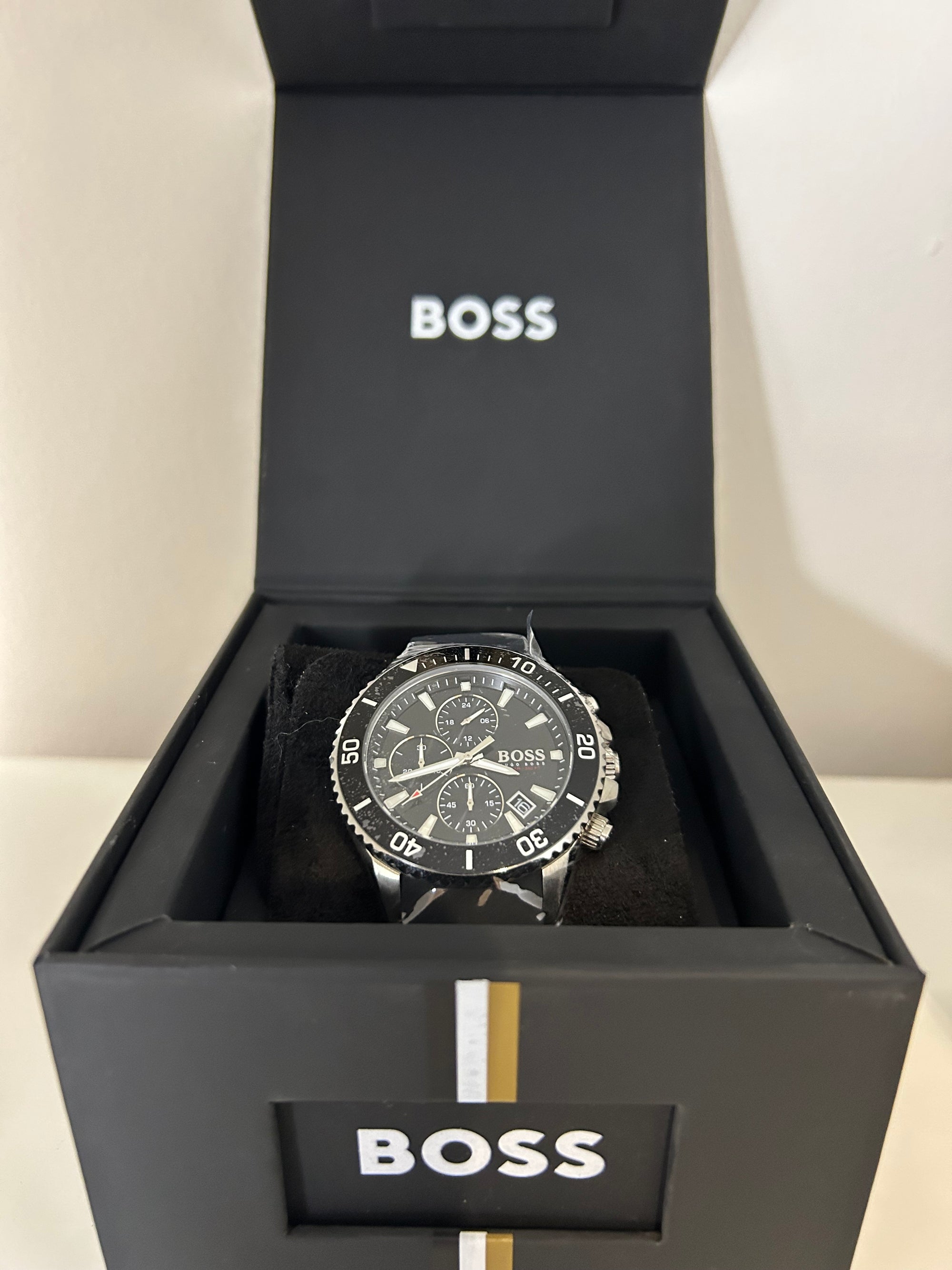 montre hugo boss admiral chronographe homme – 45 mm