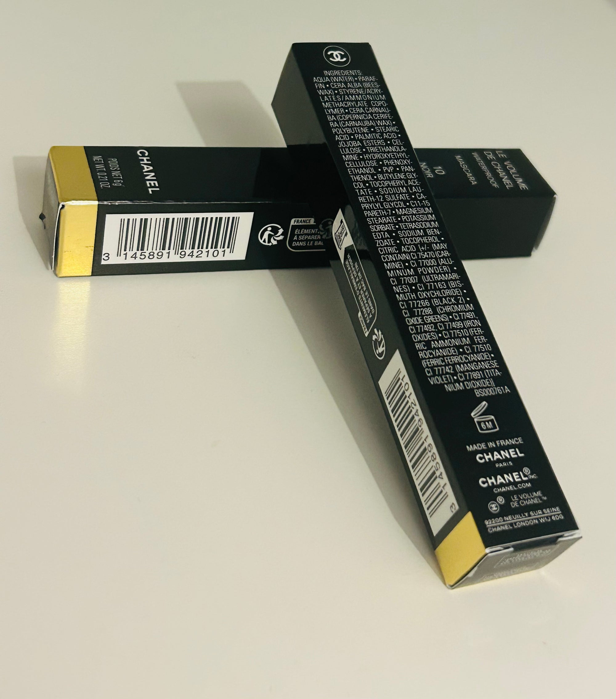 Le volume de chanel waterproof – mascara noir intense (6g)