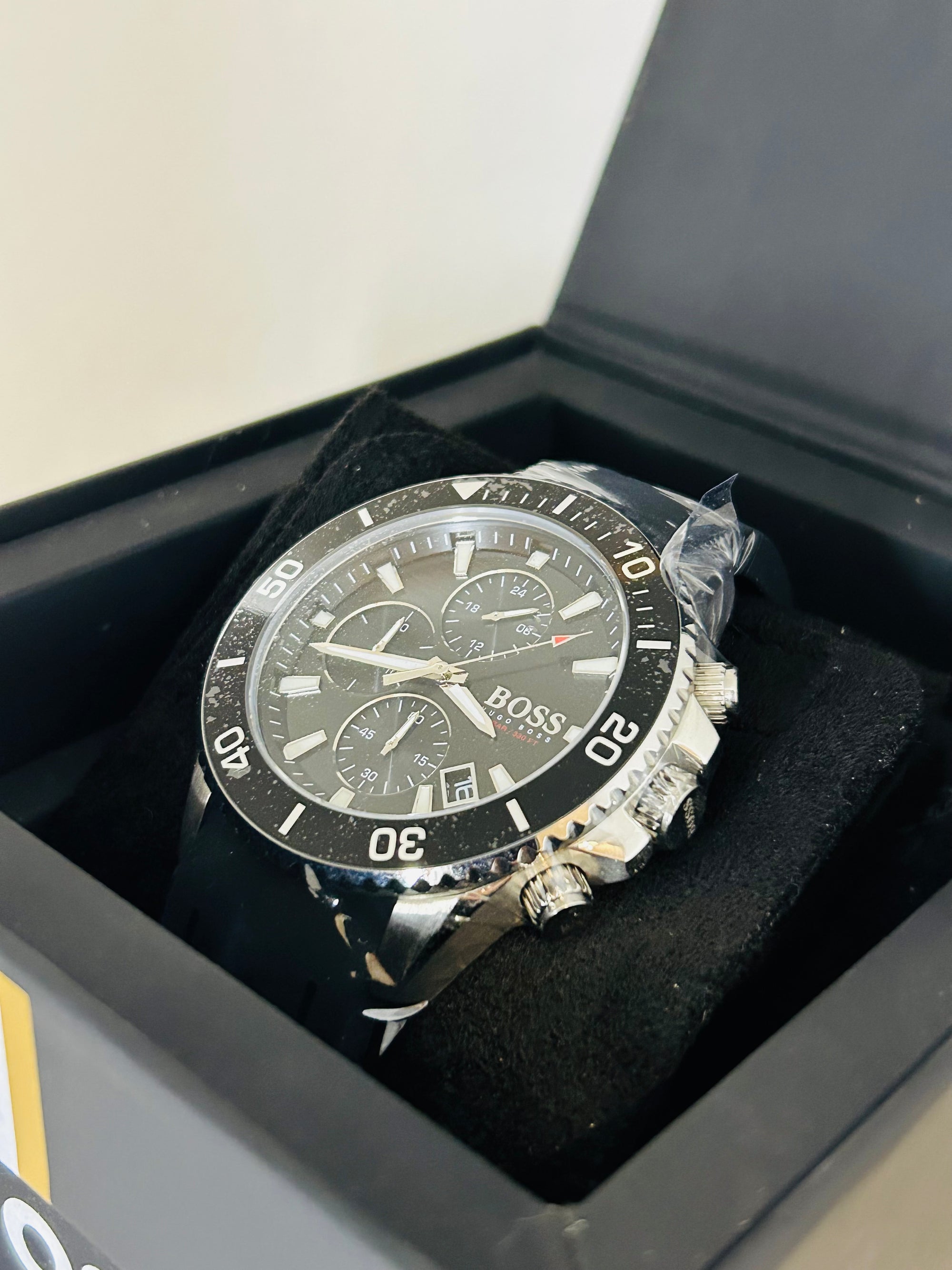 montre hugo boss admiral chronographe homme – 45 mm