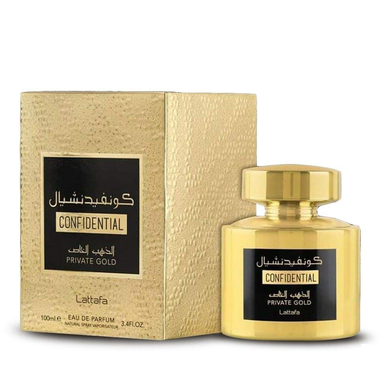 confidential private gold – eau de parfum 100 ml