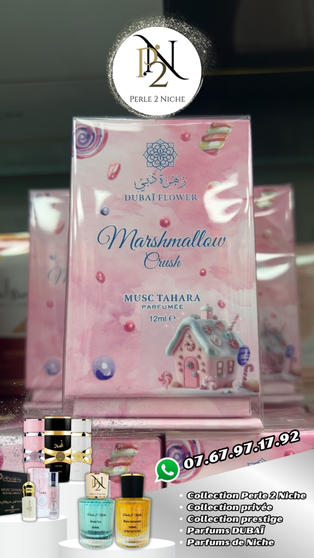 Musc Tahara – Dubai Flower | Parfumée 12 ml