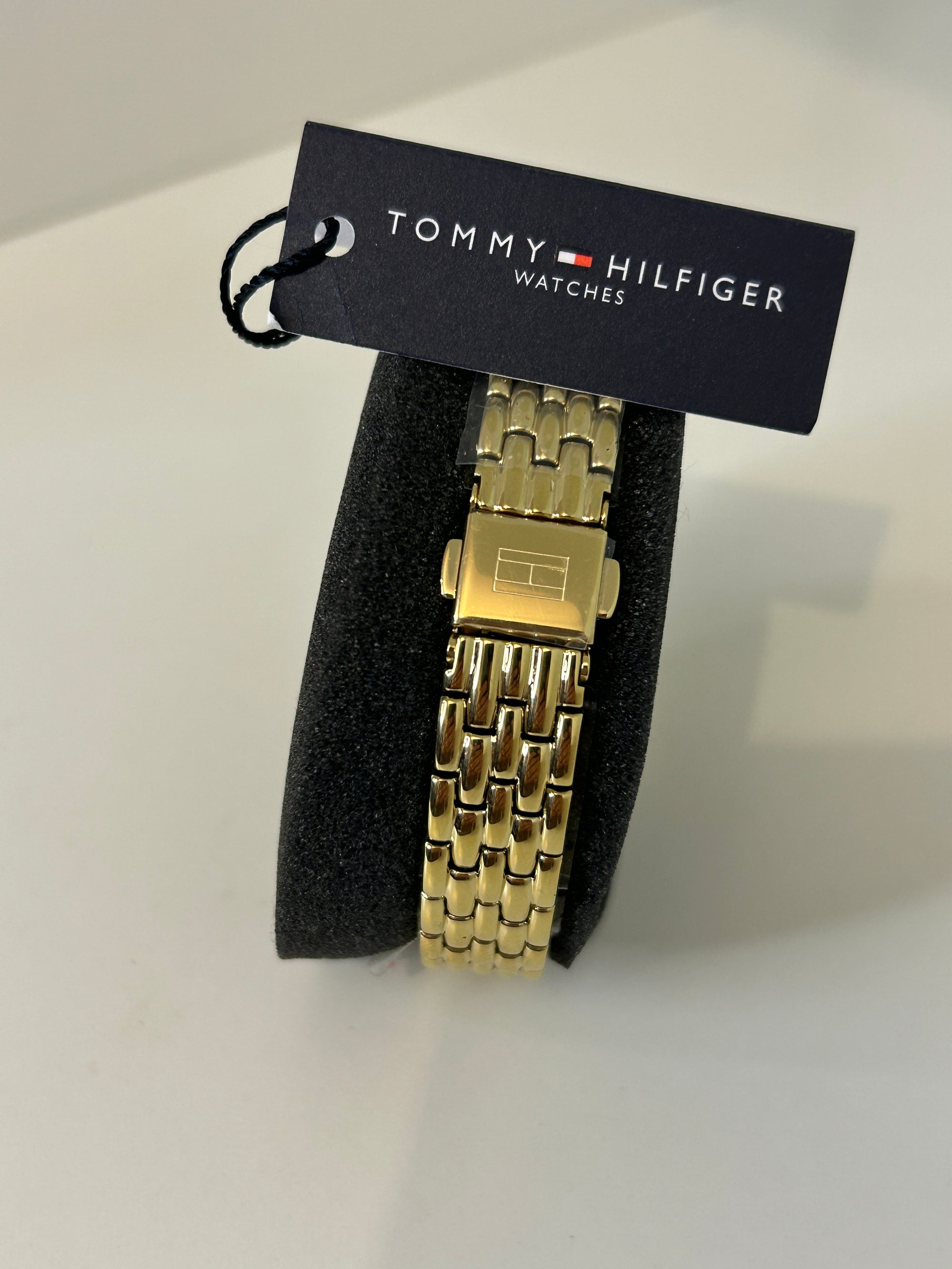 Tommy Hilfiger – Montre Femme Gold Rectangulaire