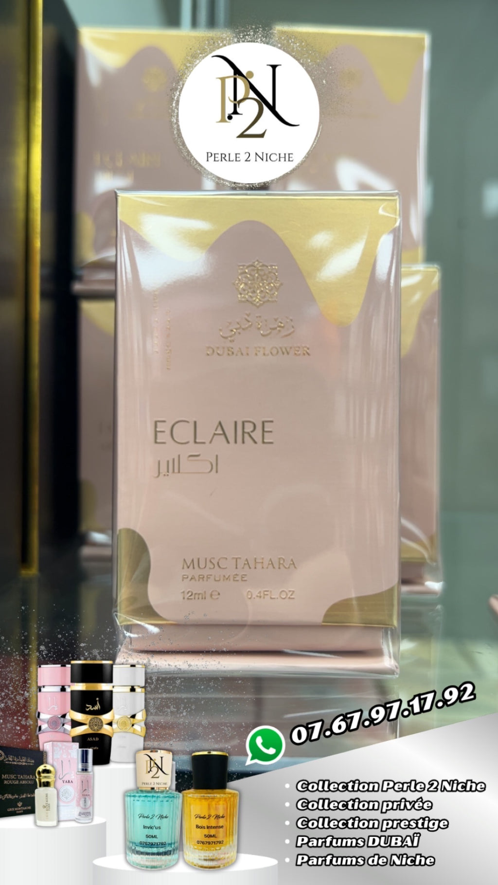 Musc Tahara – Dubai Flower | Parfumée 12 ml
