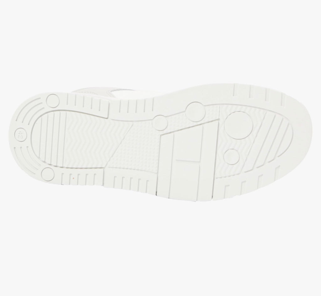 Baskets Tommy Hilfiger Leather Cup Homme Blanches Neuves Taille 41