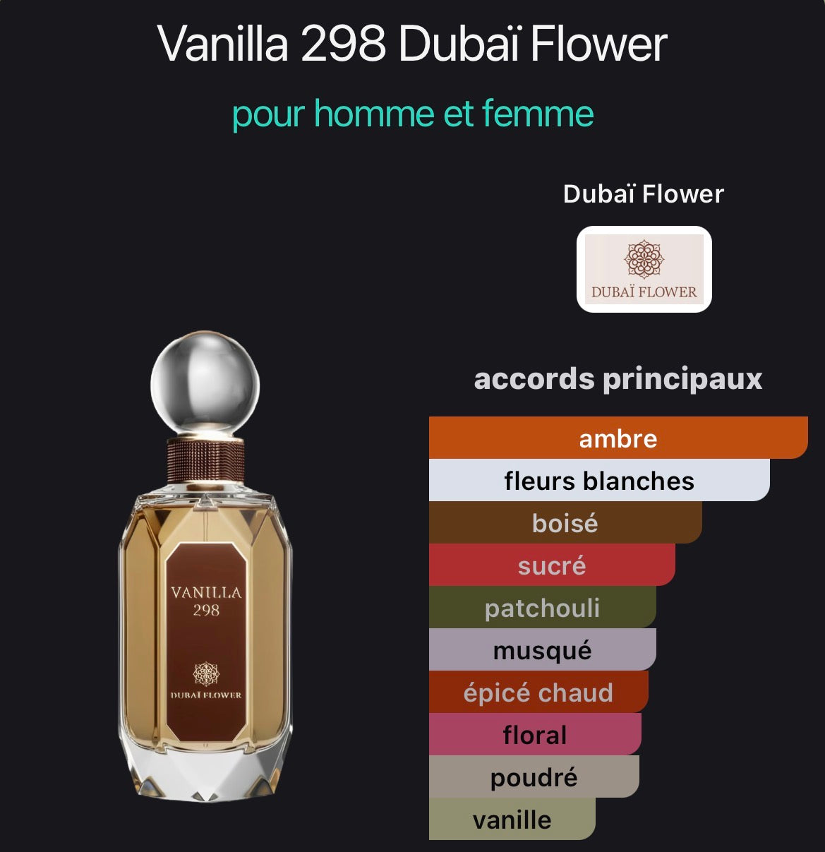 Dubai Flower – Extrait de Parfum 80ML