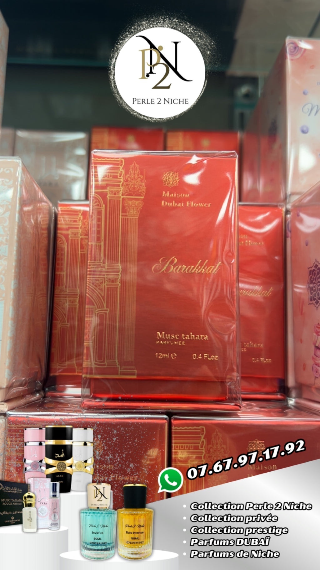 Musc Tahara – Dubai Flower | Parfumée 12 ml