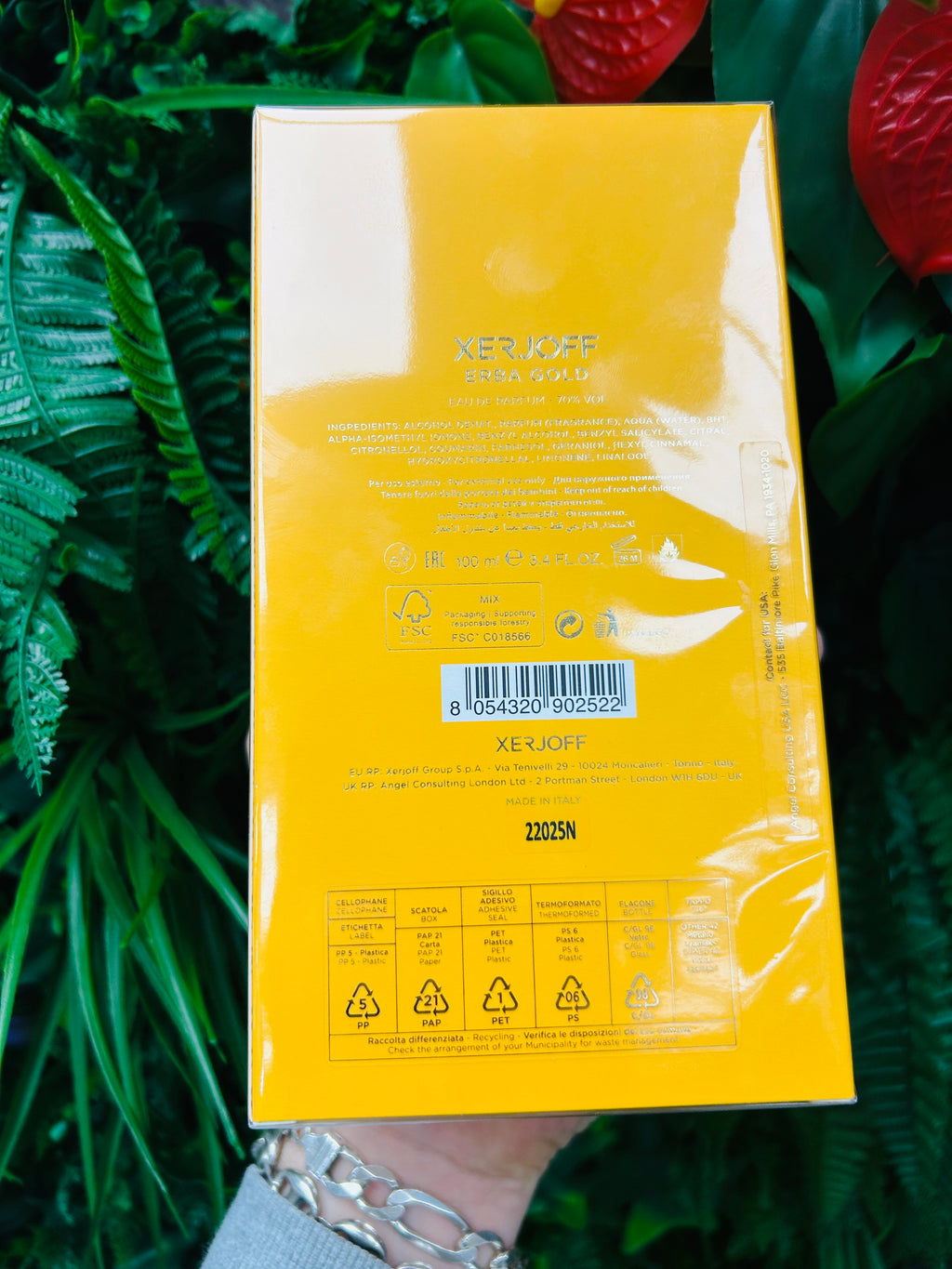 Xerjoff Erba Gold – Eau de Parfum 100 ml