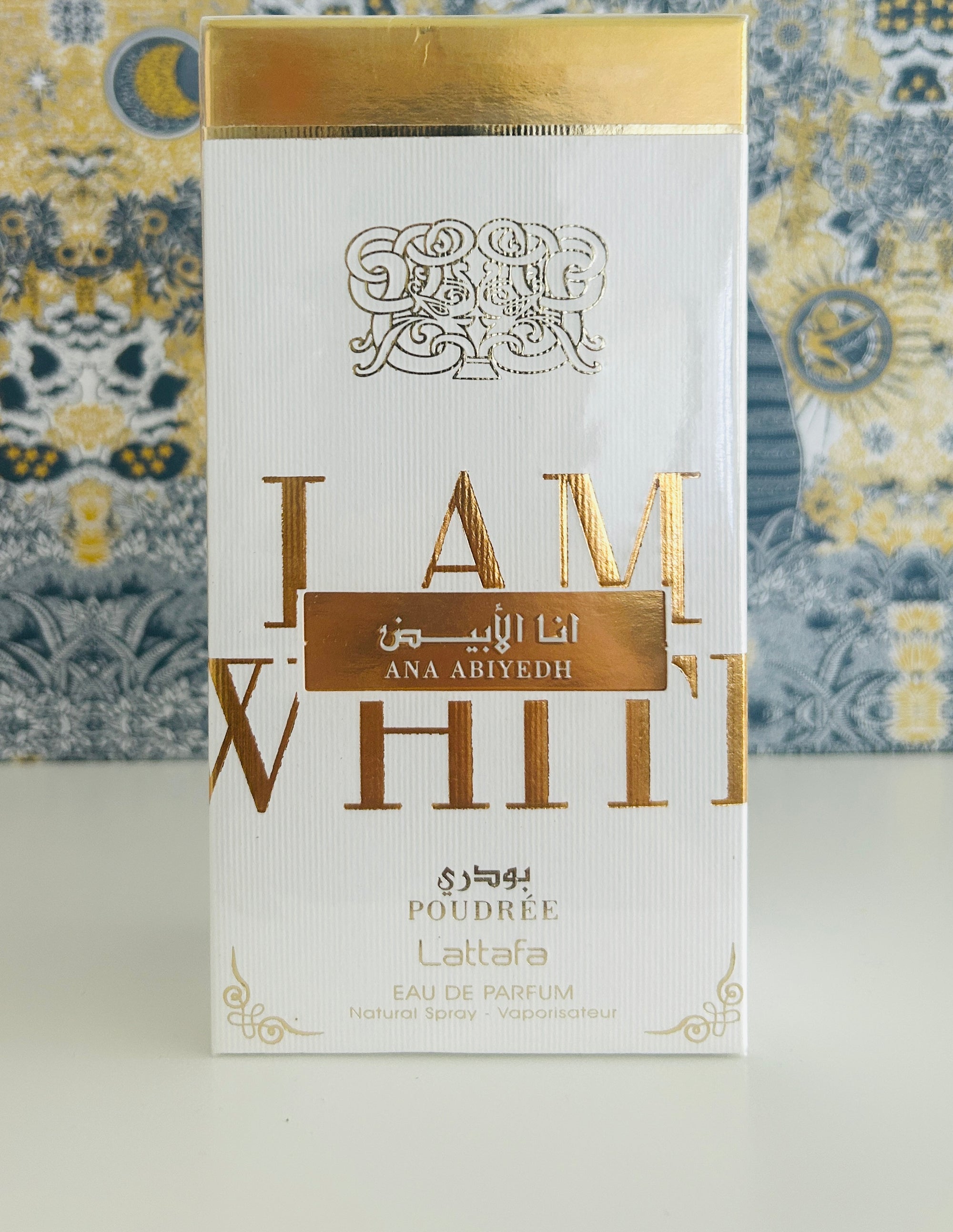 I am white poudrée lattafa eau de parfum 60 ml inspiration narciso rodriguez poudrée