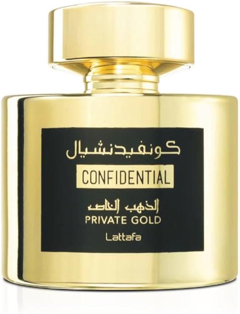confidential private gold – eau de parfum 100 ml