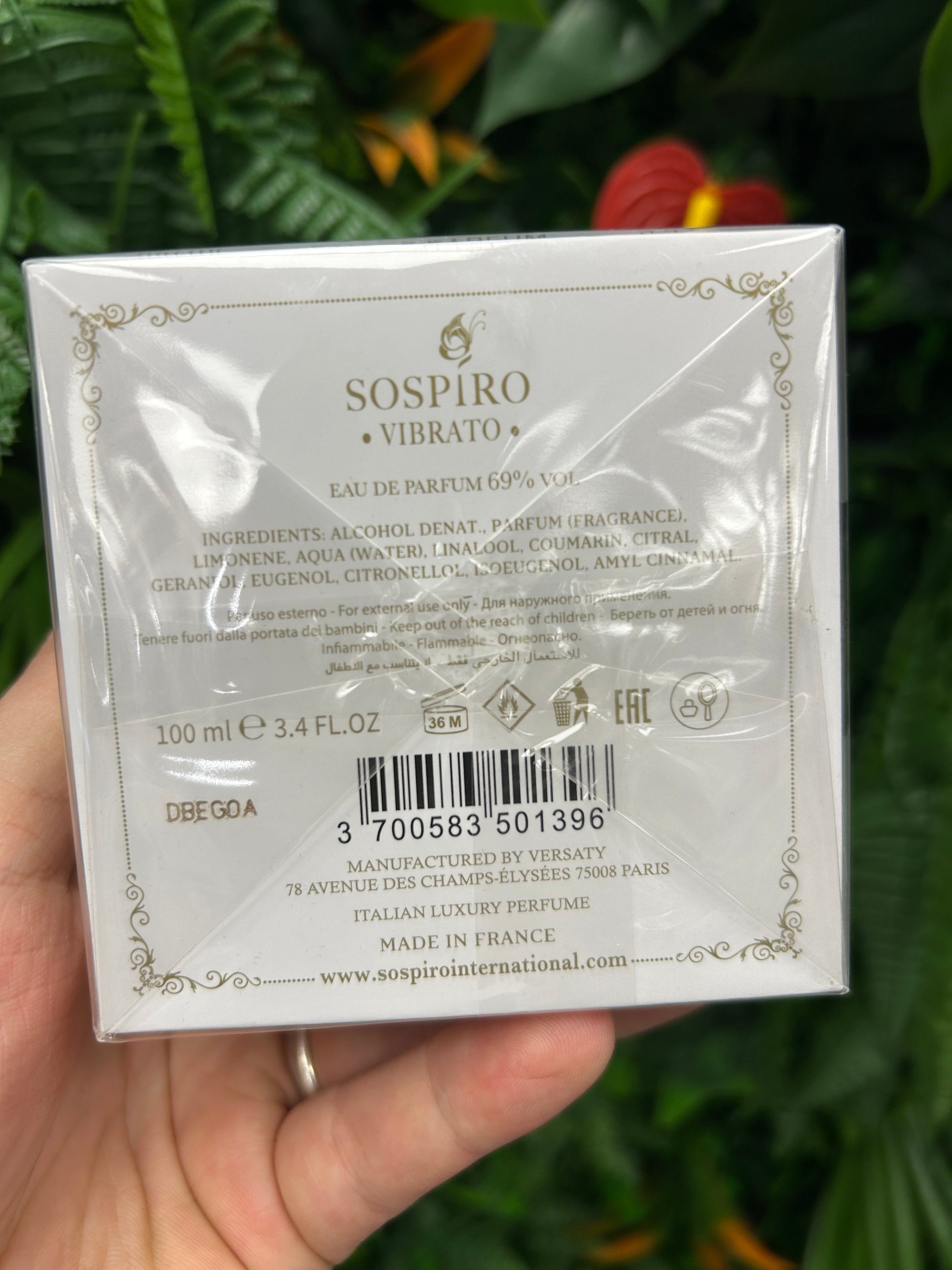Sospiro Vibrato – Eau de Parfum 100 ml