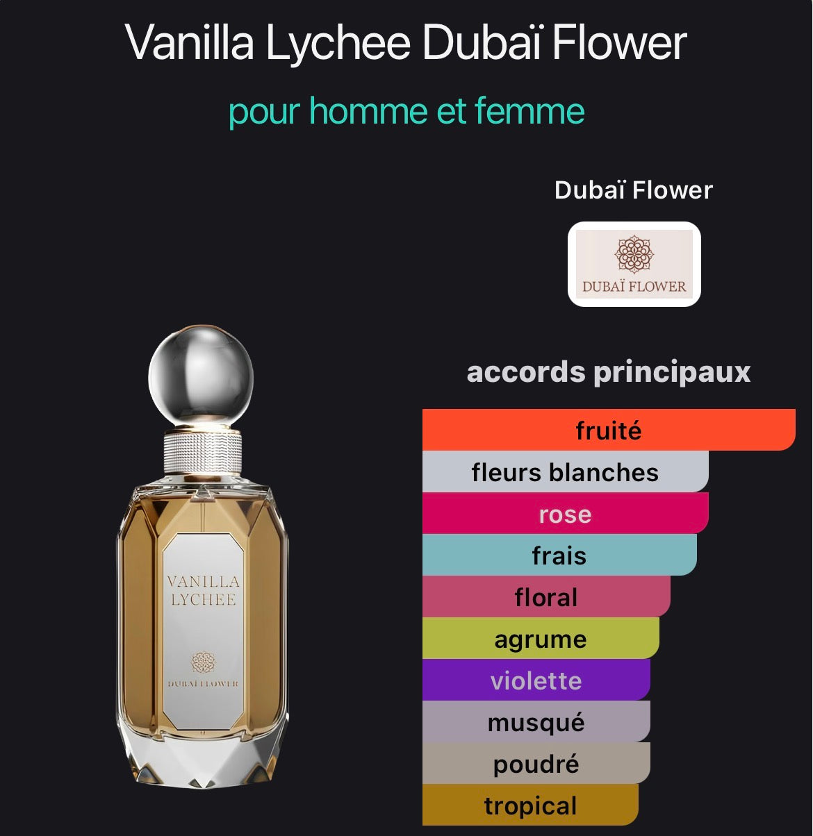 Dubai Flower – Extrait de Parfum 80ML