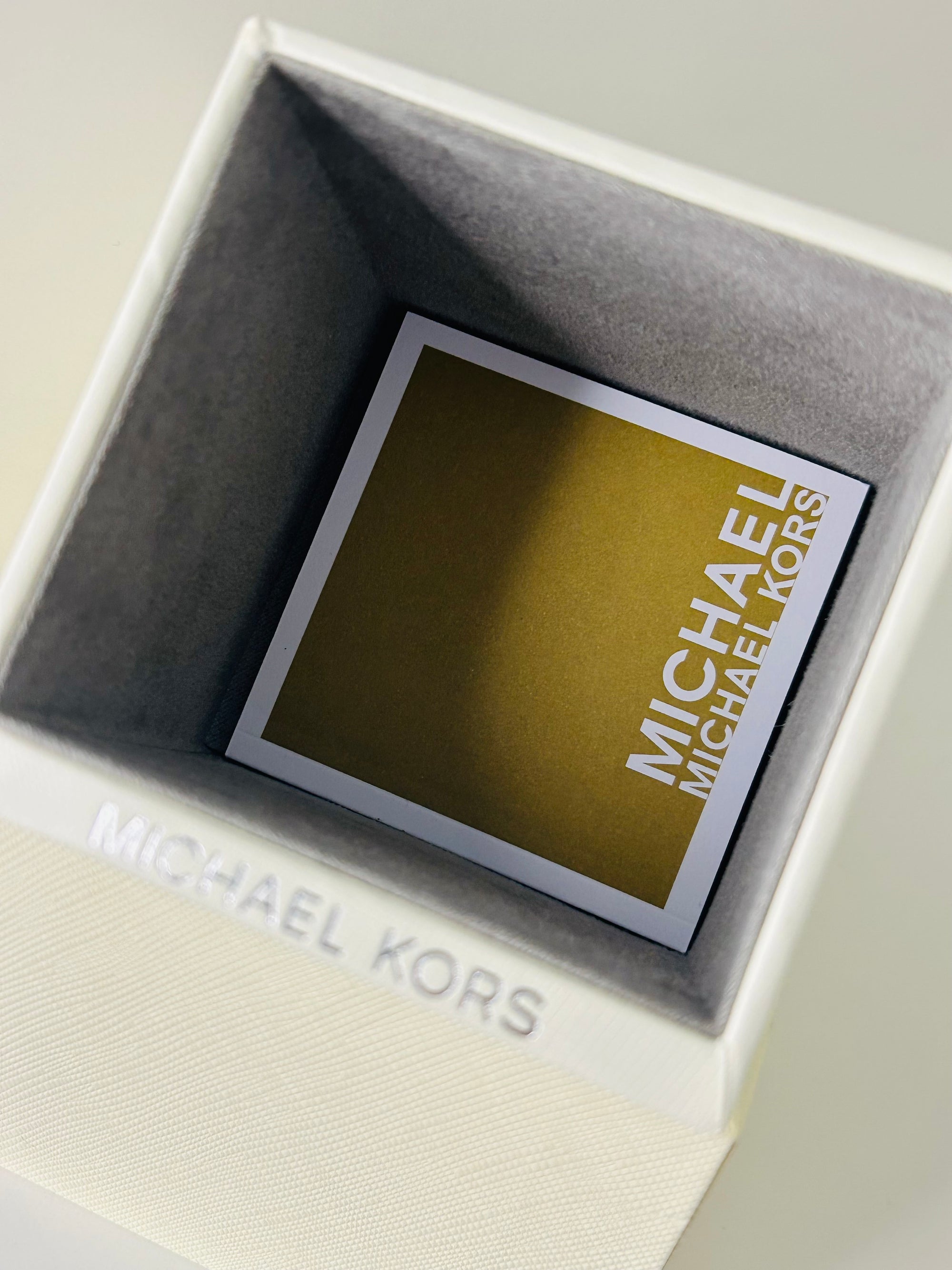 montre michael kors lennox dorée pavée mk