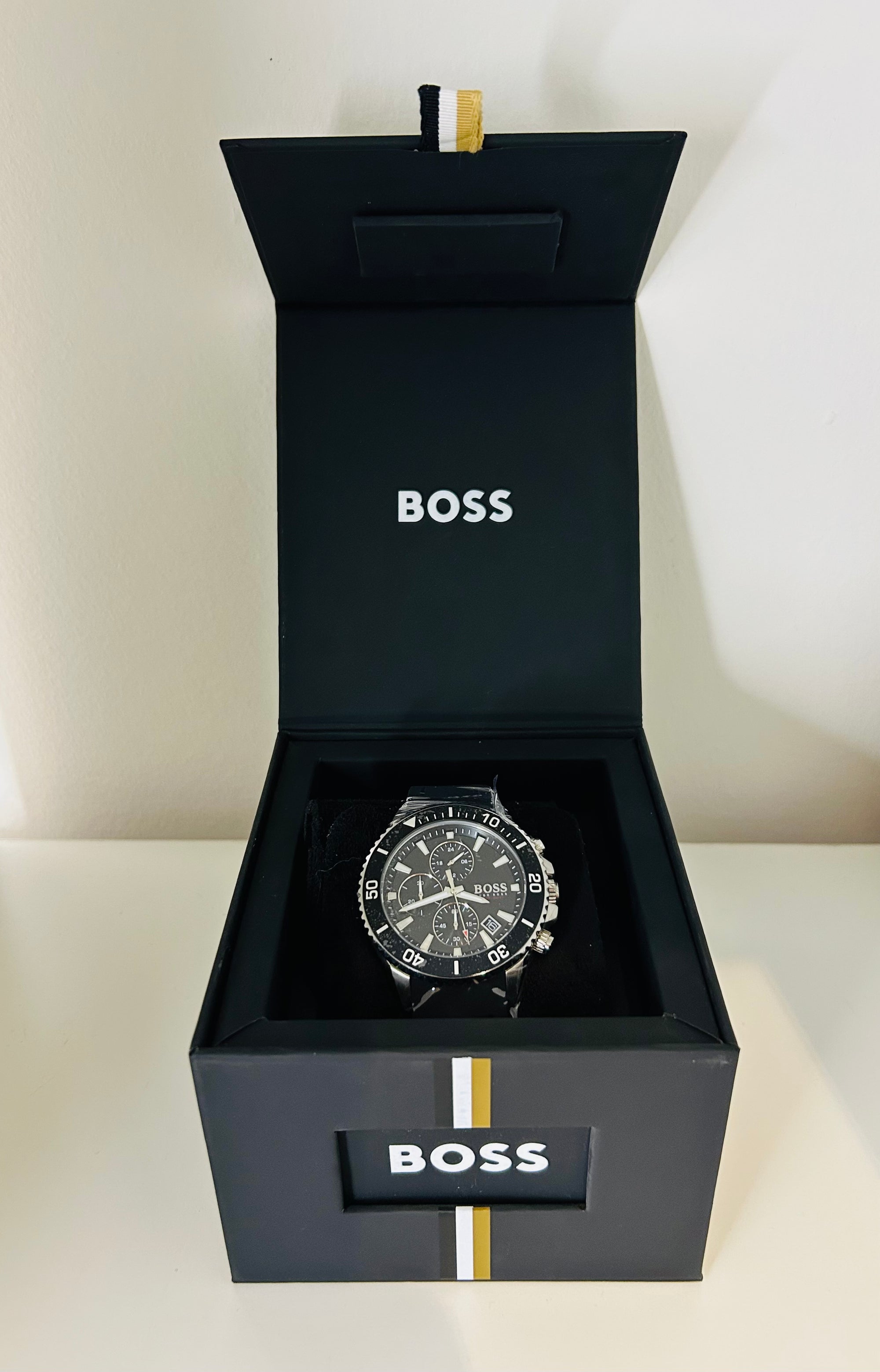 montre hugo boss admiral chronographe homme – 45 mm