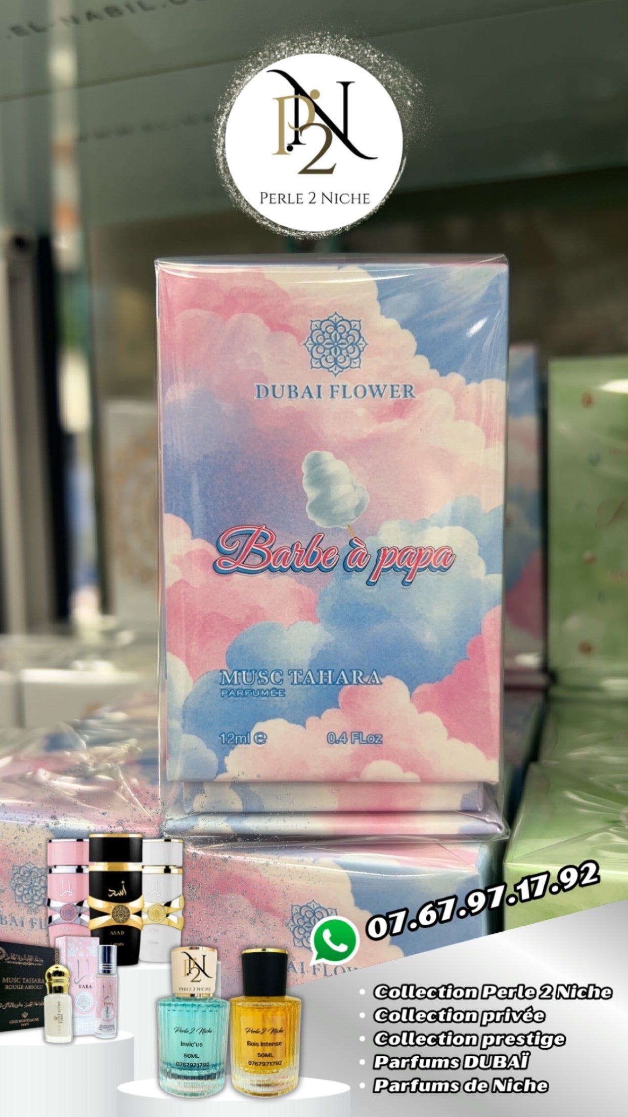 Musc Tahara – Dubai Flower | Parfumée 12 ml