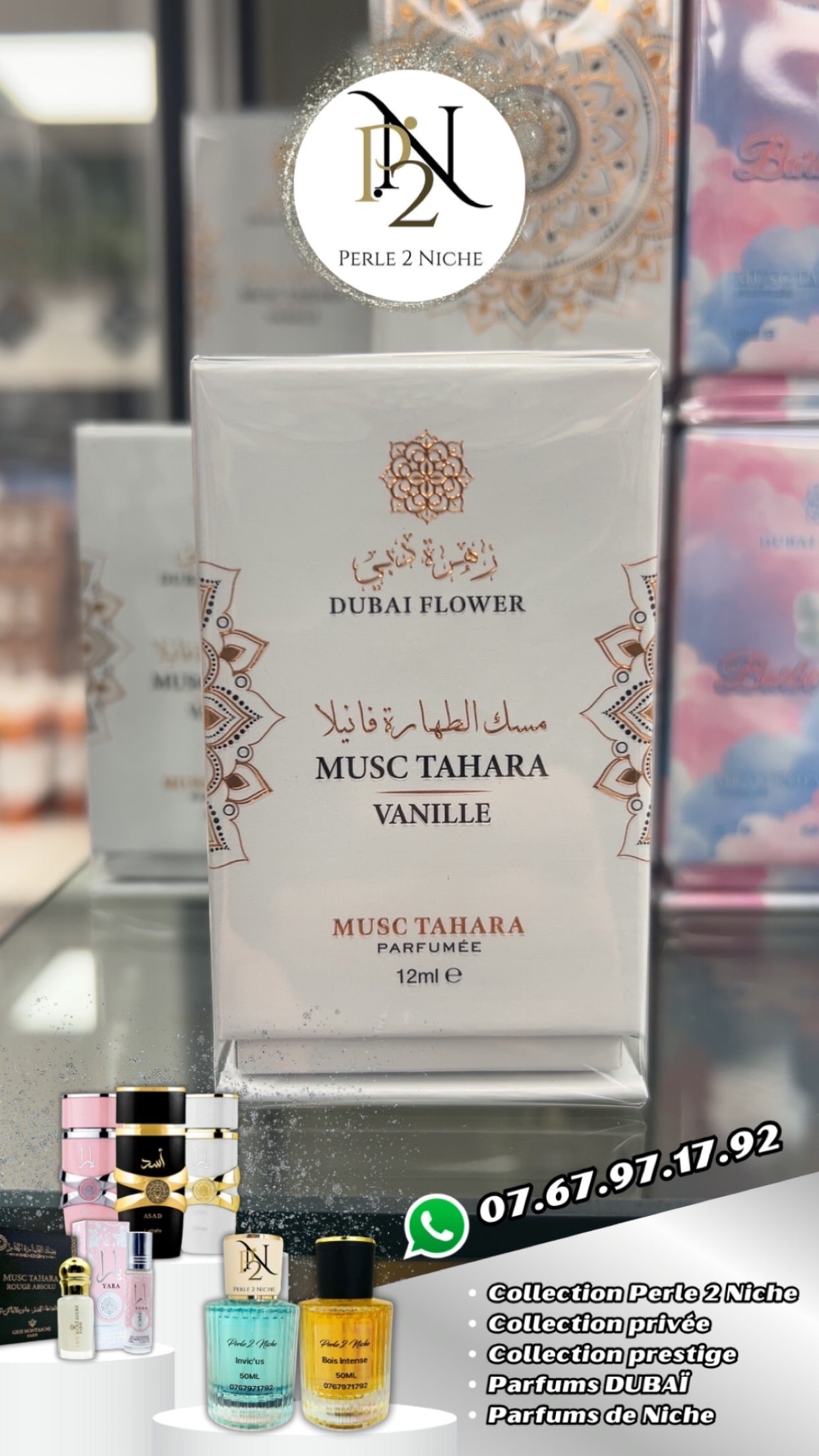 Musc Tahara – Dubai Flower | Parfumée 12 ml