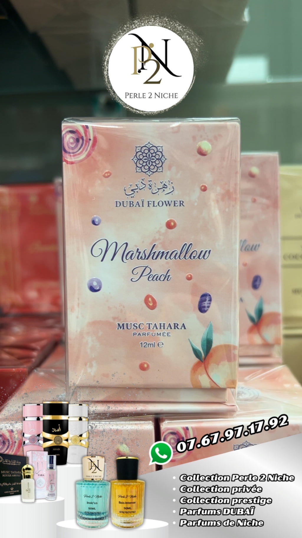 Musc Tahara – Dubai Flower | Parfumée 12 ml