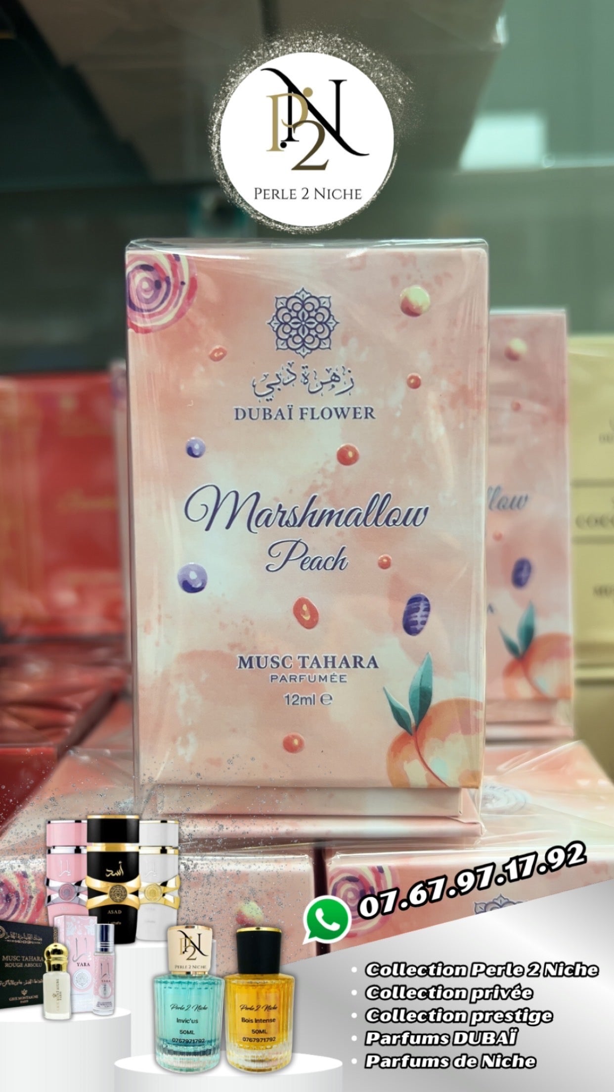 Musc Tahara – Dubai Flower | Parfumée 12 ml