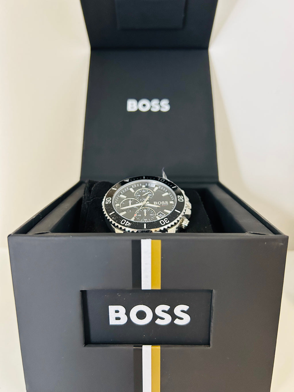 montre hugo boss admiral chronographe homme – 45 mm