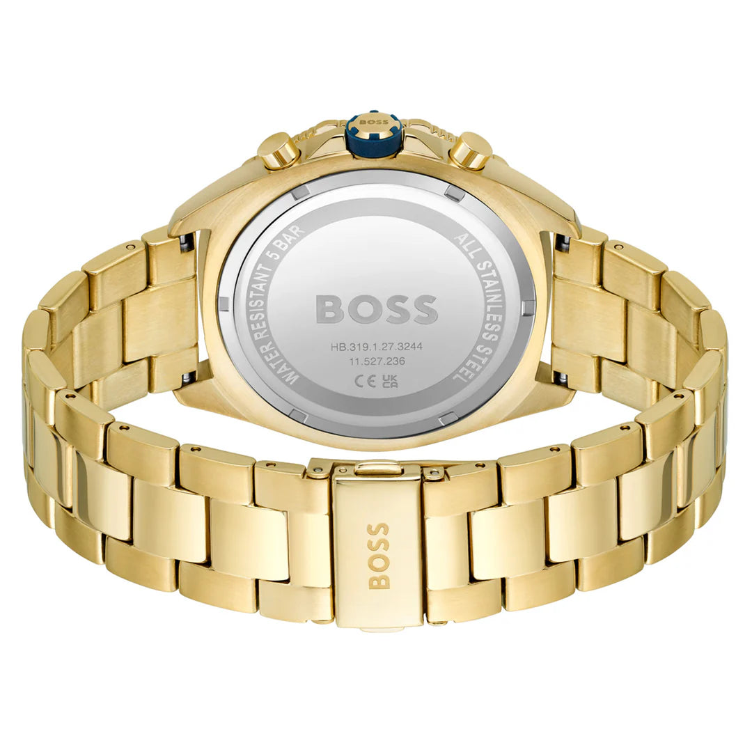 Montre Homme Hugo Boss ENERGY Chronographe Or & Bleu