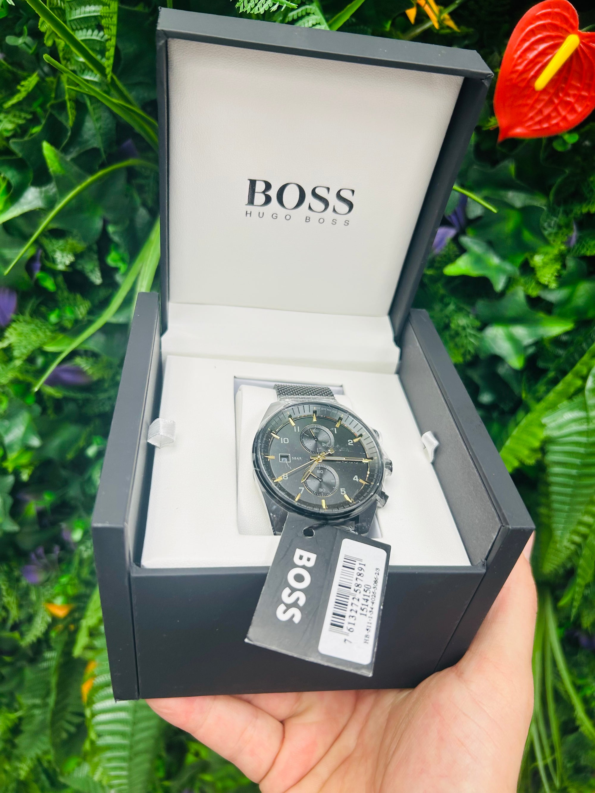 Montre Hugo Boss Skytraveller Chronographe Homme – Réf. 1514150