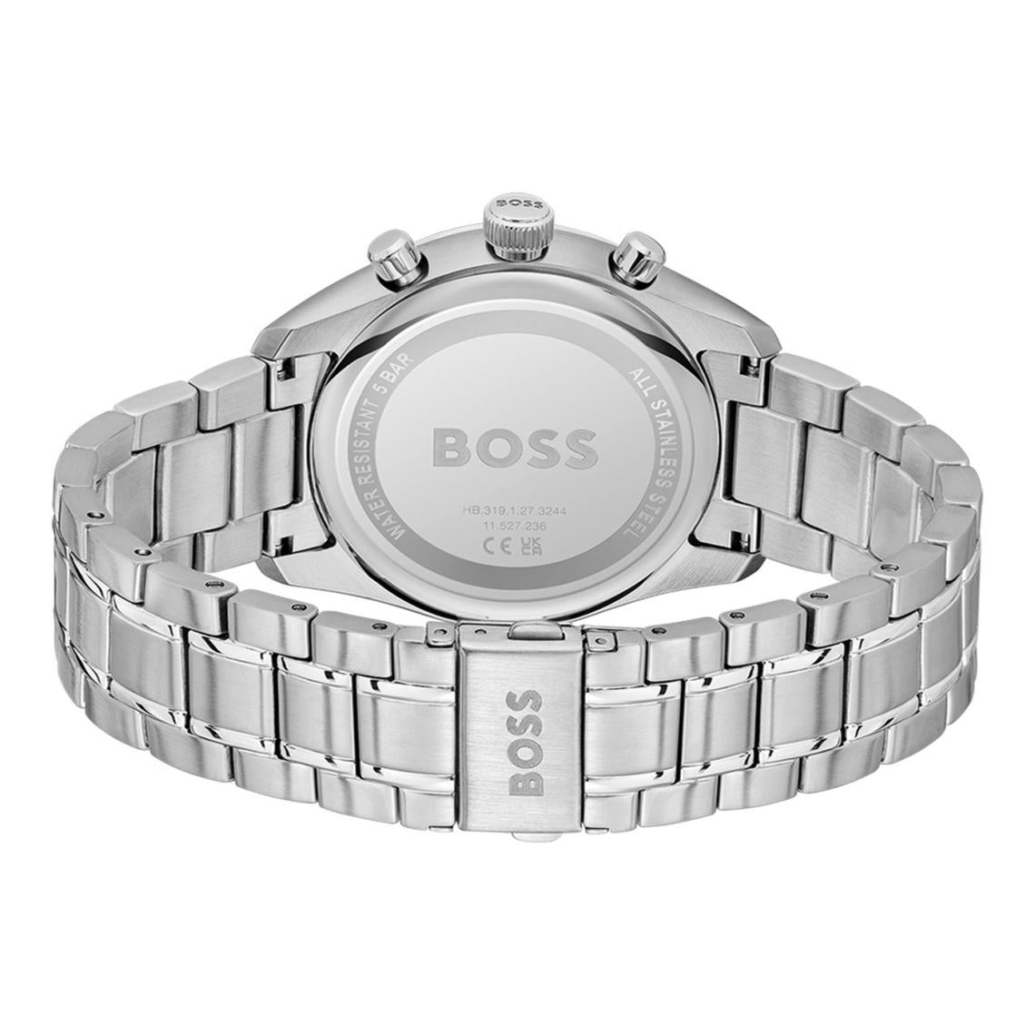 Montre BOSS Homme – Cadran noir & bracelet acier